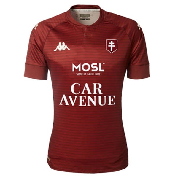Camiseta Metz Primera Equipo 2020-21 Rojo